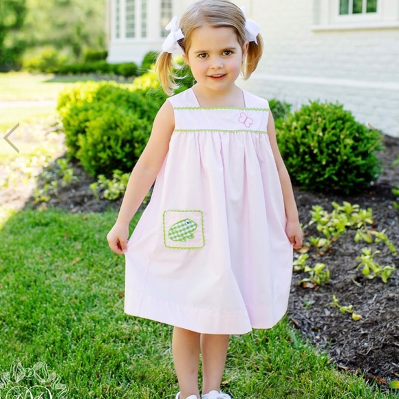 NWOT TBBC Rosemary Ric Rac Dress with Frog Applique $ firm - Picture 8 of 8